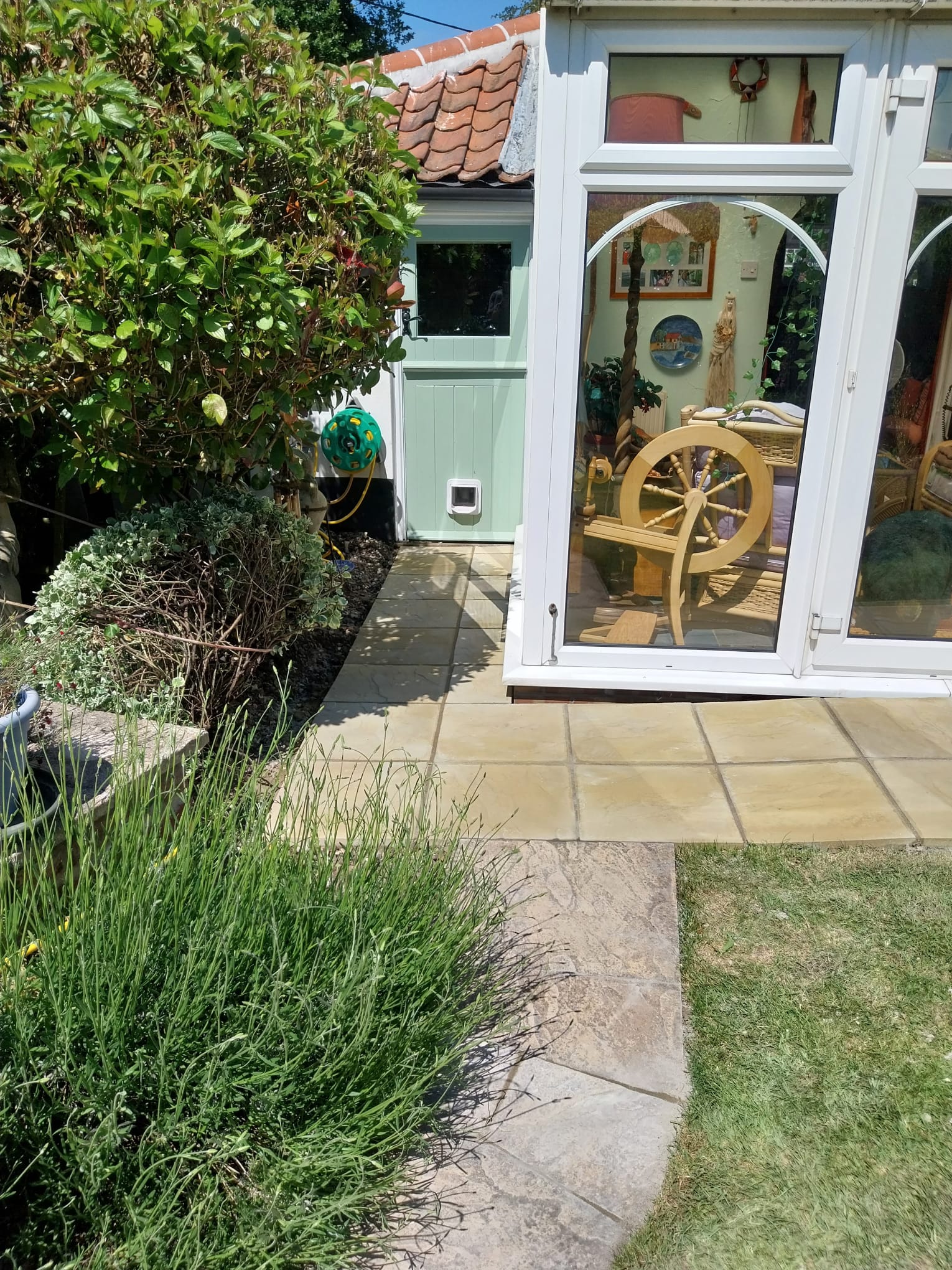 Completed Garden Terrace